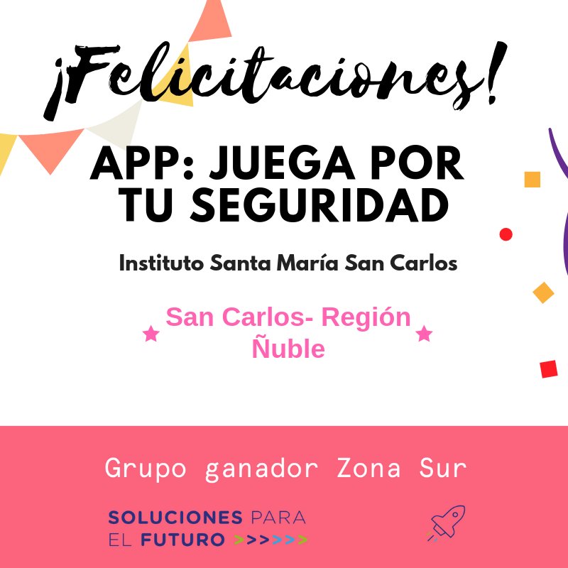fpaisdigital's tweet photo. Conoce los ganadores del concurso #SolucionesParaElFuturo en la zona centro, norte y sur para los #ClubDeApps y el ganador de la #AcademiaDeApps .. Además tenemos mención especial https://t.co/gpY6hQmyf1