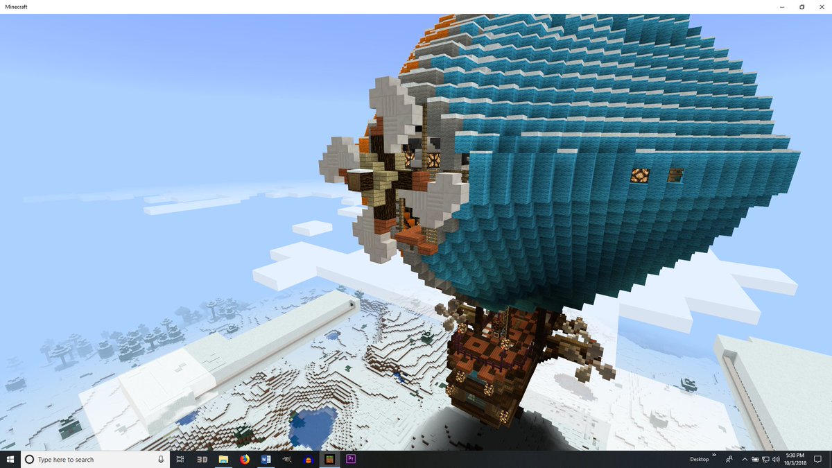 BridgeDeepwell's tweet image. O the places you could go... in the Minecarft Marketplace!

Where could such a cluttered looking airship take you? Play the @Minecraft adventure map "Chronicles of Clo" and find out!