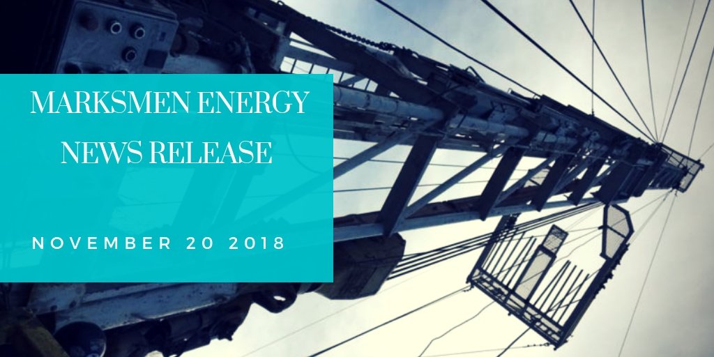 MarksmenEnergy's tweet photo. Marksmen Announces Operational Update https://t.co/6cqbv33AX8 … #newsrelease #marketcap #MKSEF $MKSEF #oilandgas https://t.co/Nqreg8nLUv