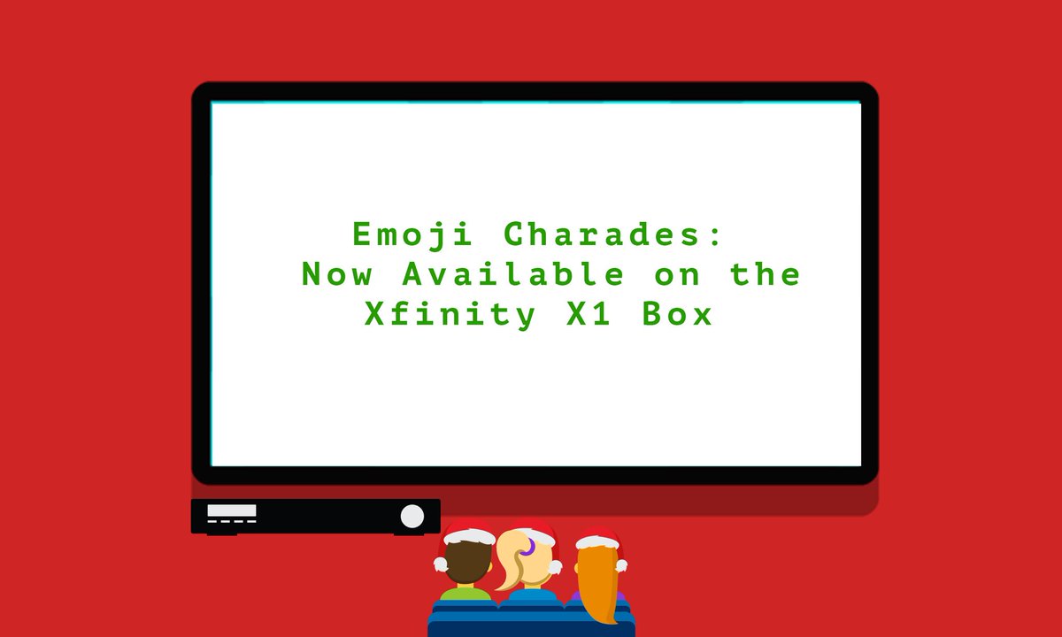 Emoji Charades now available on the Xfinity X1 Box #comcast