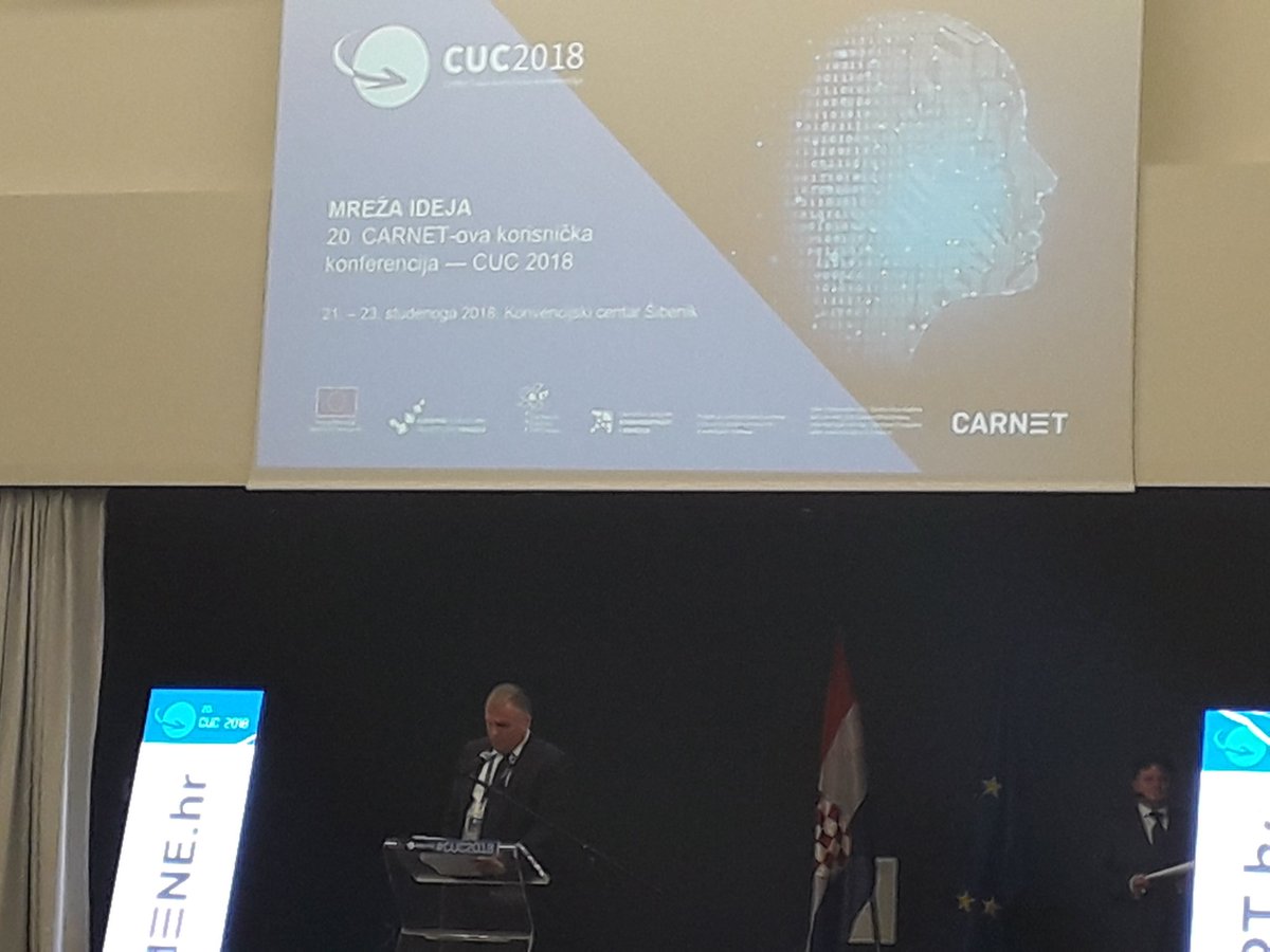 mscro1's tweet image. Svečano otvaranje  #CARNET_CUC #cuc #cuc2018 konferencije! Bravo @CARNET_CUC i sretan 20. rođendan!