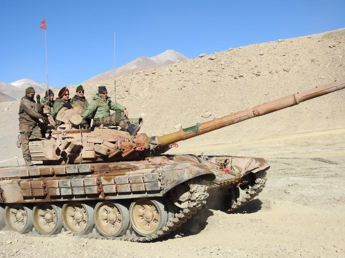 Indian Defence Indianarmy T 72 Ajeya In Ladakh This T 72 Can Face Most Tanks In Western Border And In Ladakh It Is Much Capable Than China Origin Type 15 Light Tank And