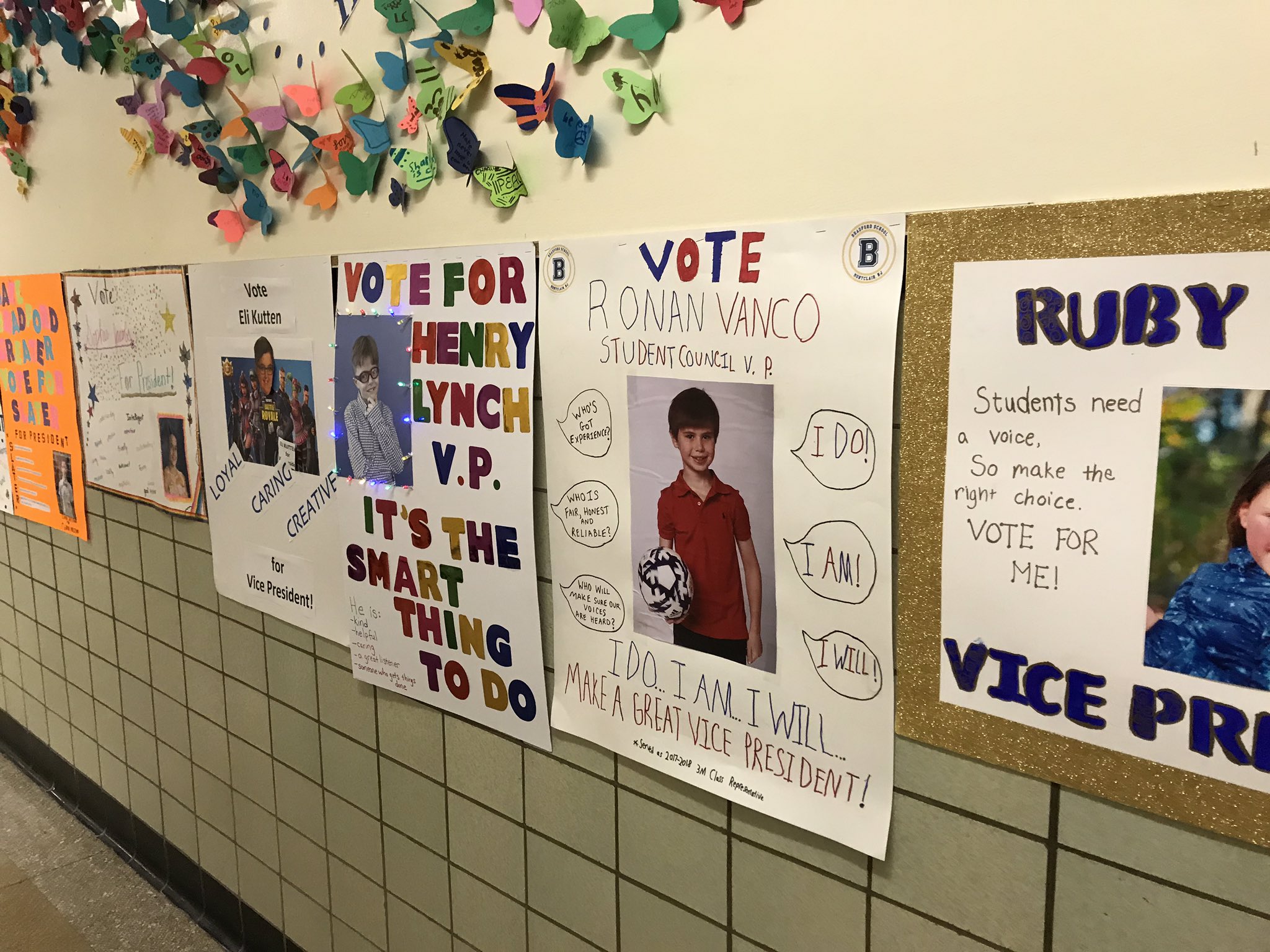 student election poster