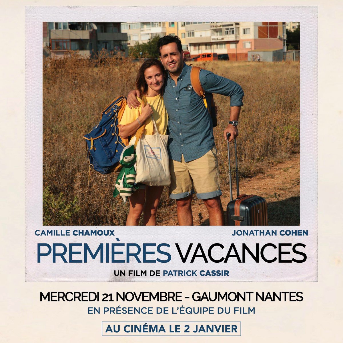 Enlil_Albanna's tweet photo. Je vous RDV ce soir pour l’AVP du film #PremièresVacances aux côtés de #JonathanCohen, #CamilleChamoux et #PatrickCassir.
(J’animerai le débat en fin de film) https://t.co/m1y6N0craE