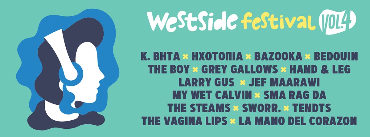 1 day left for Westside Festival vol.4!
Program @ westsidefest.gr
westsidefest.gr
#westsidefestival4
#wsf18
#1dayleft