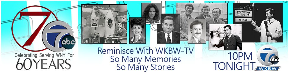 We hope you can join us tonight at 10pm as we look back on 60 years here at WKBW. <a href="/kradwkbw/">Keith Radford</a> <a href="/MikeRandallon7/">Mike Randall</a> <a href="/LindaAMBuffalo/">Linda Pellegrino</a> <a href="/KatieMorseNews/">Katie Morse</a> @AshleyroweWKBW <a href="/JeffRussoWKBW/">Jeff Russo</a> <a href="/EdDrantch/">Ed Drantch</a> <a href="/Charlie_Reports/">Charlie Specht // Buffalo Muckraker</a>
