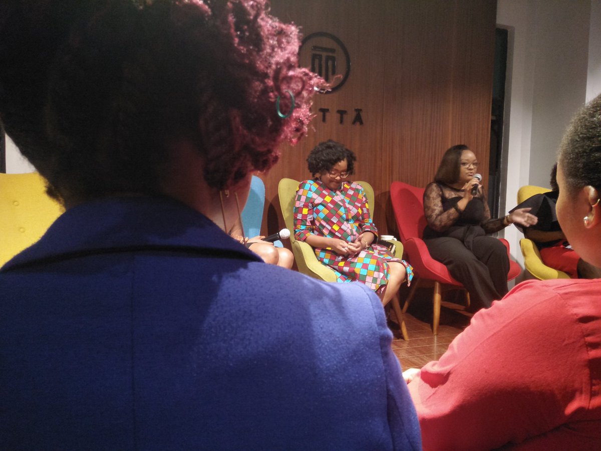 kmuguku's tweet photo. #WomeninPR 
'You're the net worth of your networks' #greatinsights happening now at Metta https://t.co/bphyJzXNfc