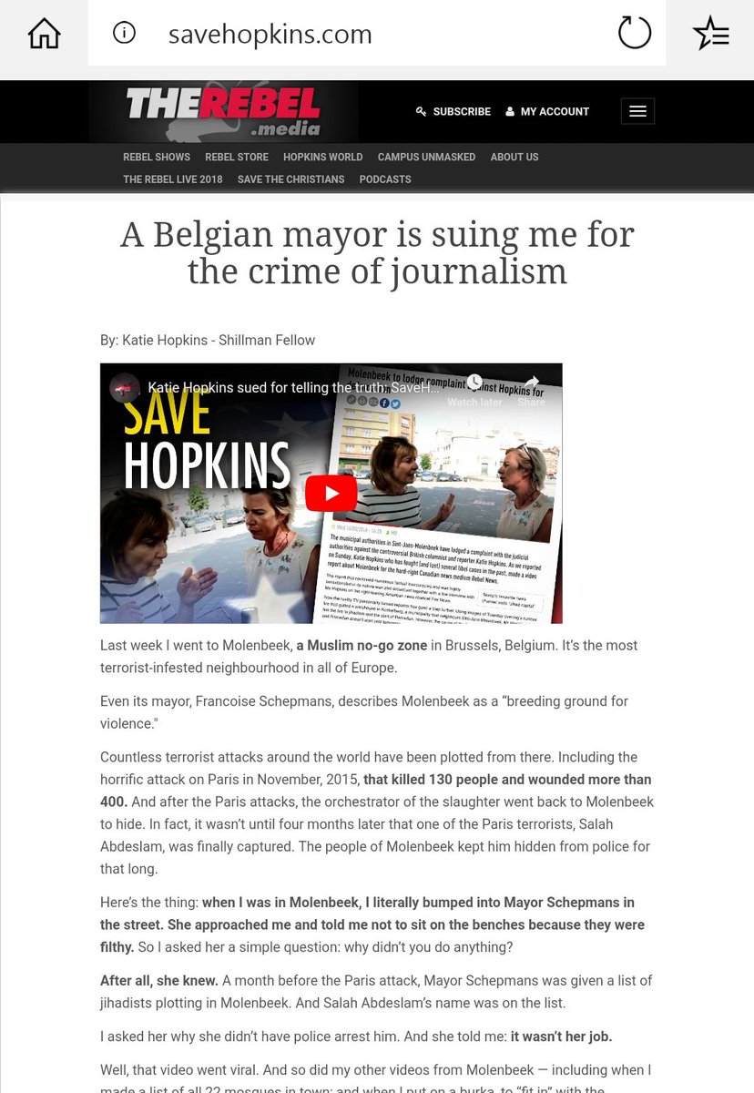 ALT_KTHopkins's tweet photo. I'm desperately investigating a Muhamedist charity, why? Well, I wouldn't want anyone to notice I still have a find raising website up that's still taking donations for a court case that was rejected almost two months ago x
@KTHopkins #SaveHopkins https://t.co/fA5gERCCgu