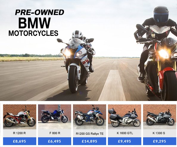 second hand bmw bikes