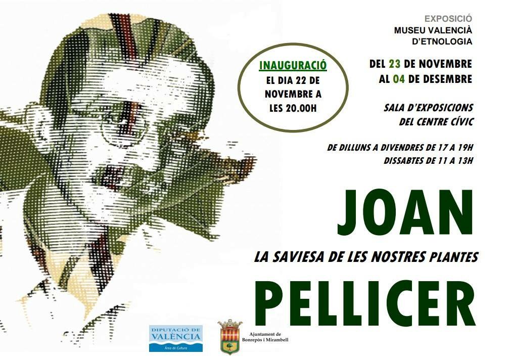 letnomuseu's tweet photo. #MuVaEt en marxa 🚛! Demà inauguració a #BonrepòsiMirambell de l'exposició #JoanPellicer "La saviesa de les nostres plantes", formidable divulgador de l' #etnobotànica.
🔛 Fins el 4 de desembre. Centre Cívic.
💻 https://t.co/GEWS1XWdgr https://t.co/8poY1QhGcB