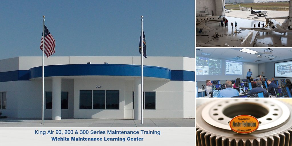 FlightSafetyInt's tweet image. Our #FSIWichitaMX Learning Center has all of your King Air Maintenance Training needs covered: King Air 90, 200, &amp;amp; 300 Series including Fusion Avionics &amp;amp; Engine Run &amp;amp; Taxi courses. Visit their webpage to learn more bit.ly/2Pcu1yX. #MXTraining #KingAir #KA90 #KA200 #KA300