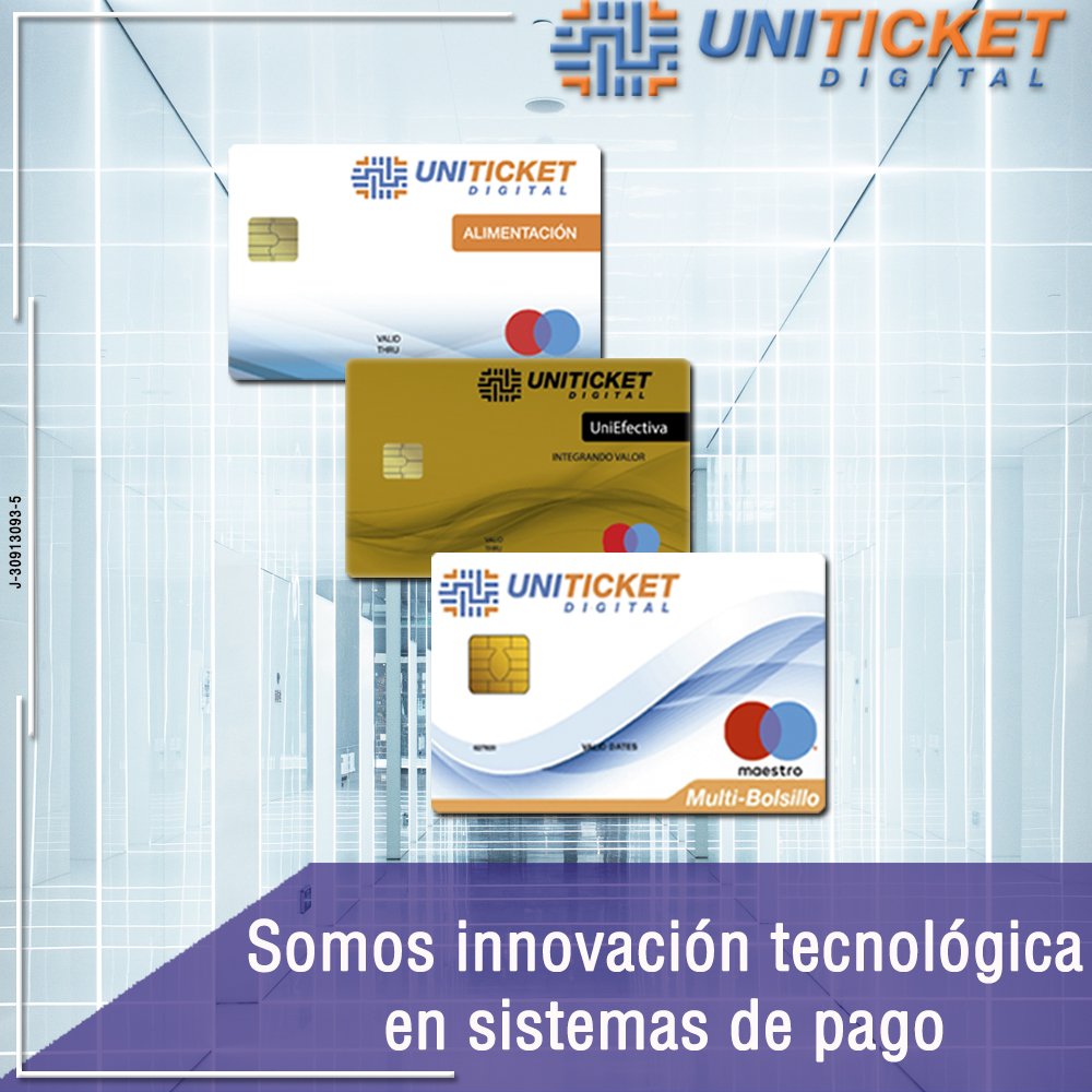 uniticketvzla's tweet photo. Siempre estamos en tendencia ofreciéndote las   mejores soluciones tecnológicas en métodos de pago para empresas   públicas y privadas. #Uniticket   #Soluciones #Tecnológicas en #Medios de pago https://t.co/zphYoCX5Np