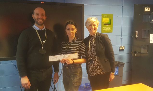 BenRe70's tweet photo. Celebrating 100% attendance with (aptly named) "Heroes" chocolates, and the AMAZING prize of 4 x pairs of tickets to see Little Mix, Ellie Goulding, Cheryl, The Vamps, Zara Larsson, Mabel, Rak-Su, and James Arthur. Well done to all!! #BeAmazing #TMC https://t.co/FDtFY2WGzH