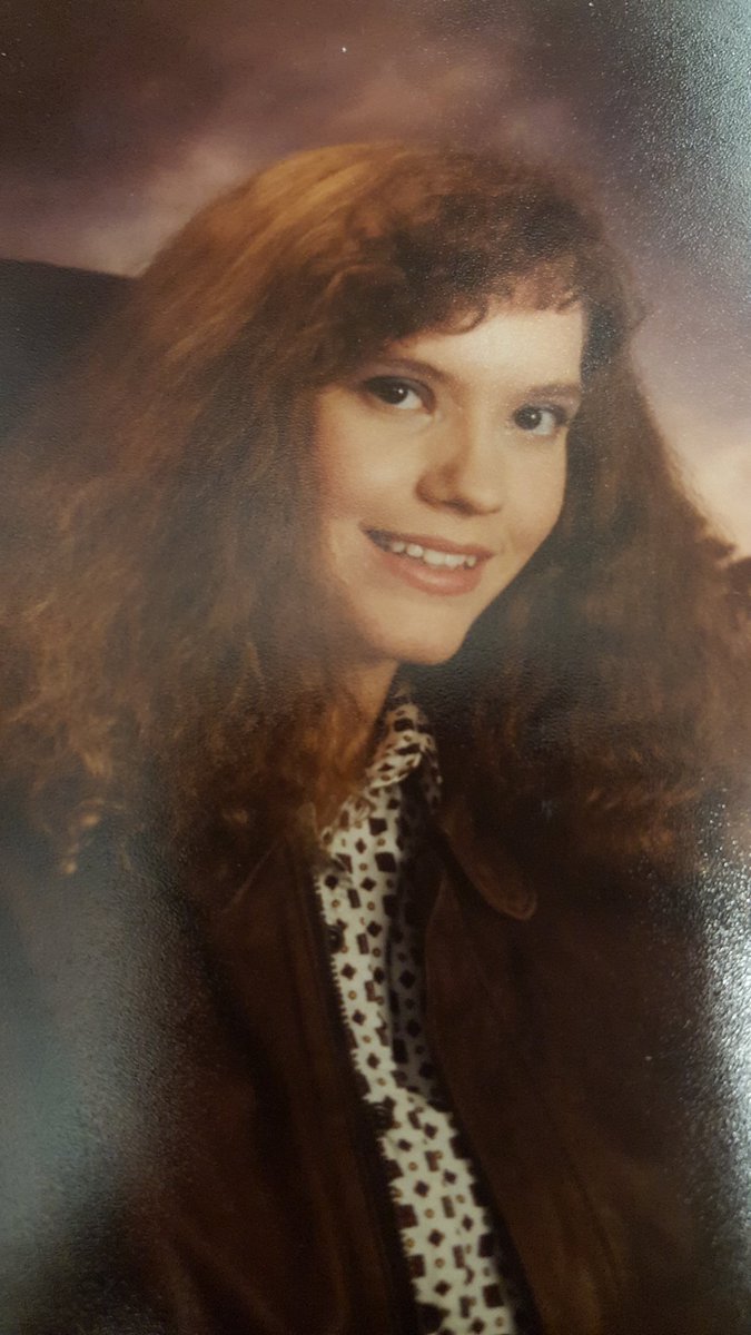 rivereac's tweet photo. This popped up in my FB memories. Is it bad that I am having some serious hair envy, specifically brows and eyelashes. #seniorpic #cancerrealitycheck #bcsm https://t.co/2u7ouTm009