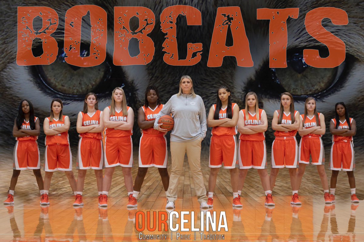 Coach Cole and our Celina Bobcats Varsity Girls Basketball are ready for the season! #fierce #compete #nothingworthhavingcomeseasy #celinabasketball #celinabobcats #bobcatbasketball