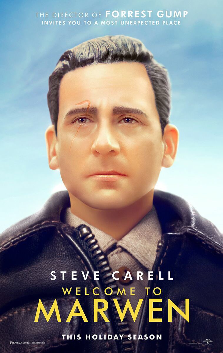 BenMkWrites's tweet photo. Sometimes courage can be found in the most unexpected places. Follow us + RT to enter to #win passes to an advance screening of #WelcomeToMarwen, December 19 in #Toronto, #Vancouver, #Montreal, #Calgary &amp; #Ottawa! https://t.co/pz7tOZZPCZ