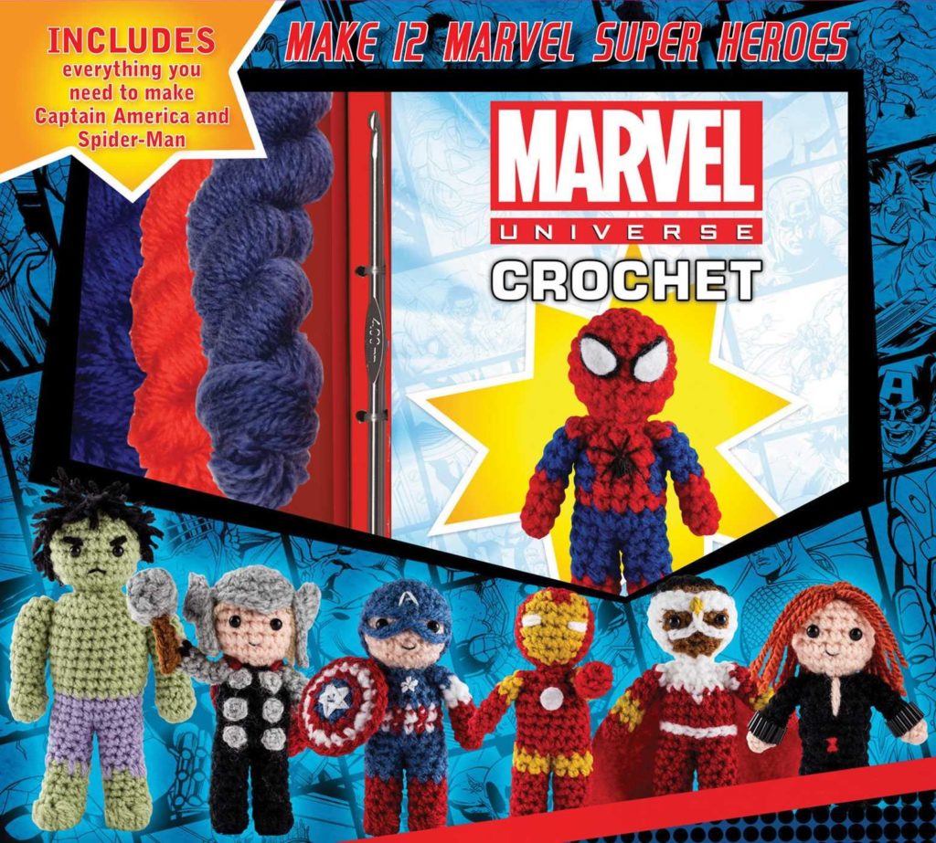 mooglyblog's tweet photo. With great yarn comes great superheroes! 🌠
Get the kit today at https://t.co/2Uv5MSQwyw
#crochet #crochetenvy #marvel #avengers #superheroes #makeahero #giftideas #blackwidowfriday https://t.co/PG888O8HQ6