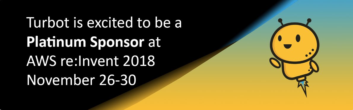 turbothq's tweet photo. We're less than one week out from @AWSreInvent! Check out all the cool stuff Turbot has in store for fellow re:Inventors here: https://t.co/SAHlQTUIYQ
#AWSreInvent #reinvent #reInvent2018 #devsecops #cloudninjas https://t.co/brSqDIoA3L