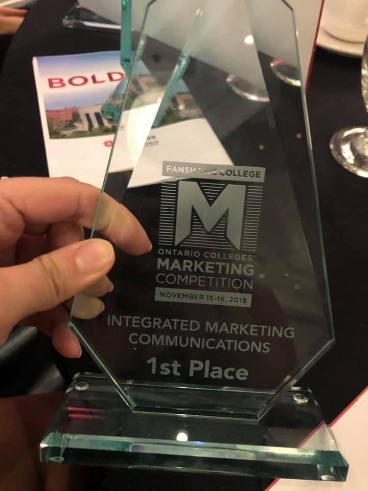 GBPolytech's tweet photo. A BIG congratulations to our team of students from the Centre for Business for an amazing showing at the Ontario Colleges Marketing Competition #OCMC2018 last week! 🥇🥇🥇🥉🥉https://t.co/mrNI8TLPtL #MyGBC #TakinCareOfBusiness https://t.co/yY5xYFAV87