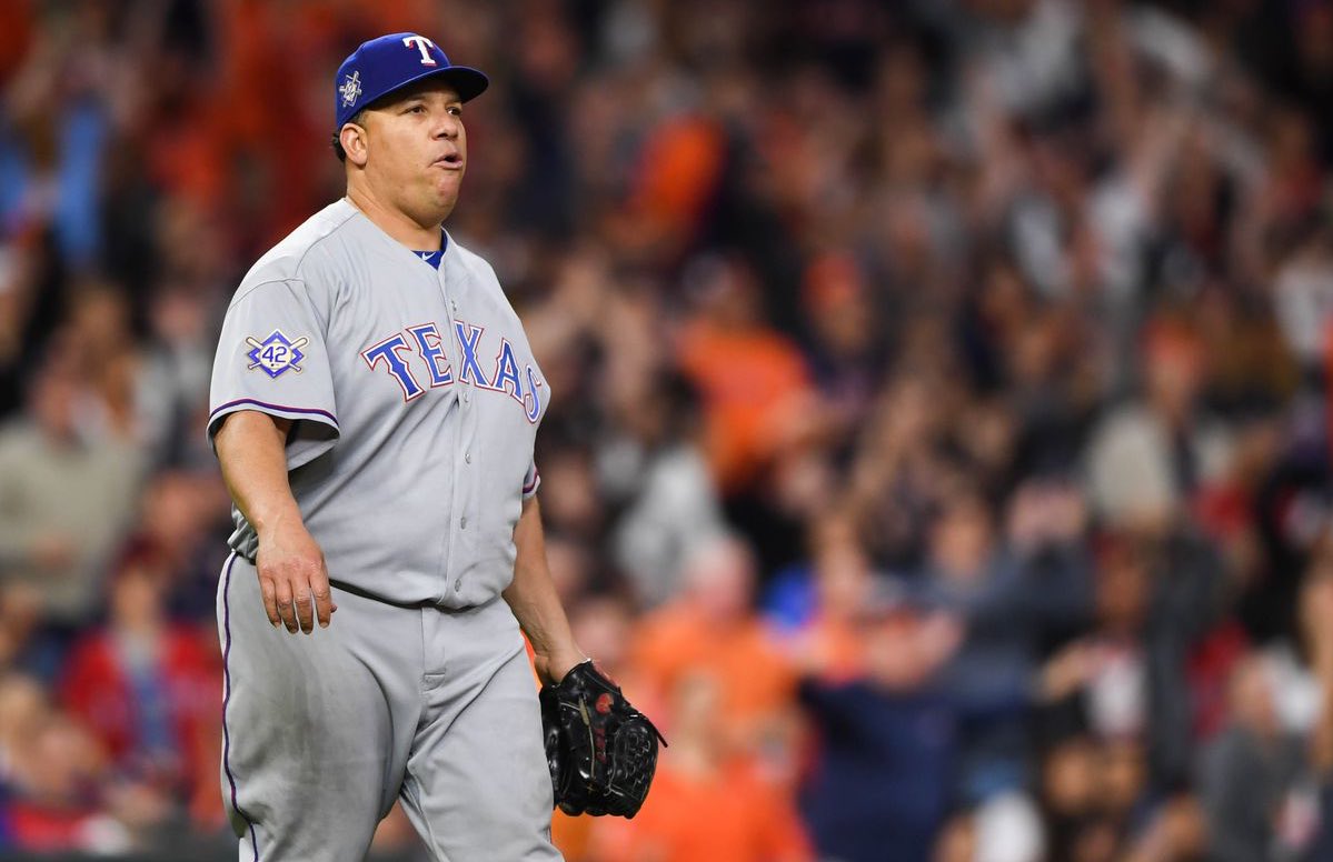 BushLeague101's tweet photo. With Adrián Beltré retiring from the MLB, there is now only one active player who played during the 1990’s https://t.co/ox59AVXfLP