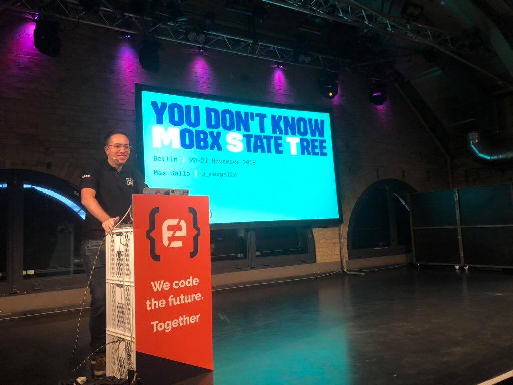 dazngroup's tweet photo. Centre stage. 🤩

This week, #DAZN developers @cirpo, @theburningmonk and @_maxgallo have been at @CodemoBerlin speaking about how they are using code to rewrite the consumption of live sport. 

Thanks for having us! 🙌 https://t.co/3WshXOCDGc