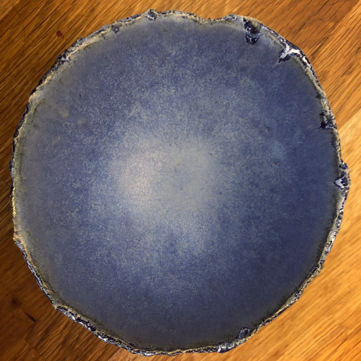 This sea blue bowl will be at our next Handmade Collective London event. Come and have a browse this weekend at our Artists Open House on Sat 24th/Sun 25th Nov. Open from 11am - 6pm at 10 Walters Way, SE23 London #handmadecollectivelondon #pottery