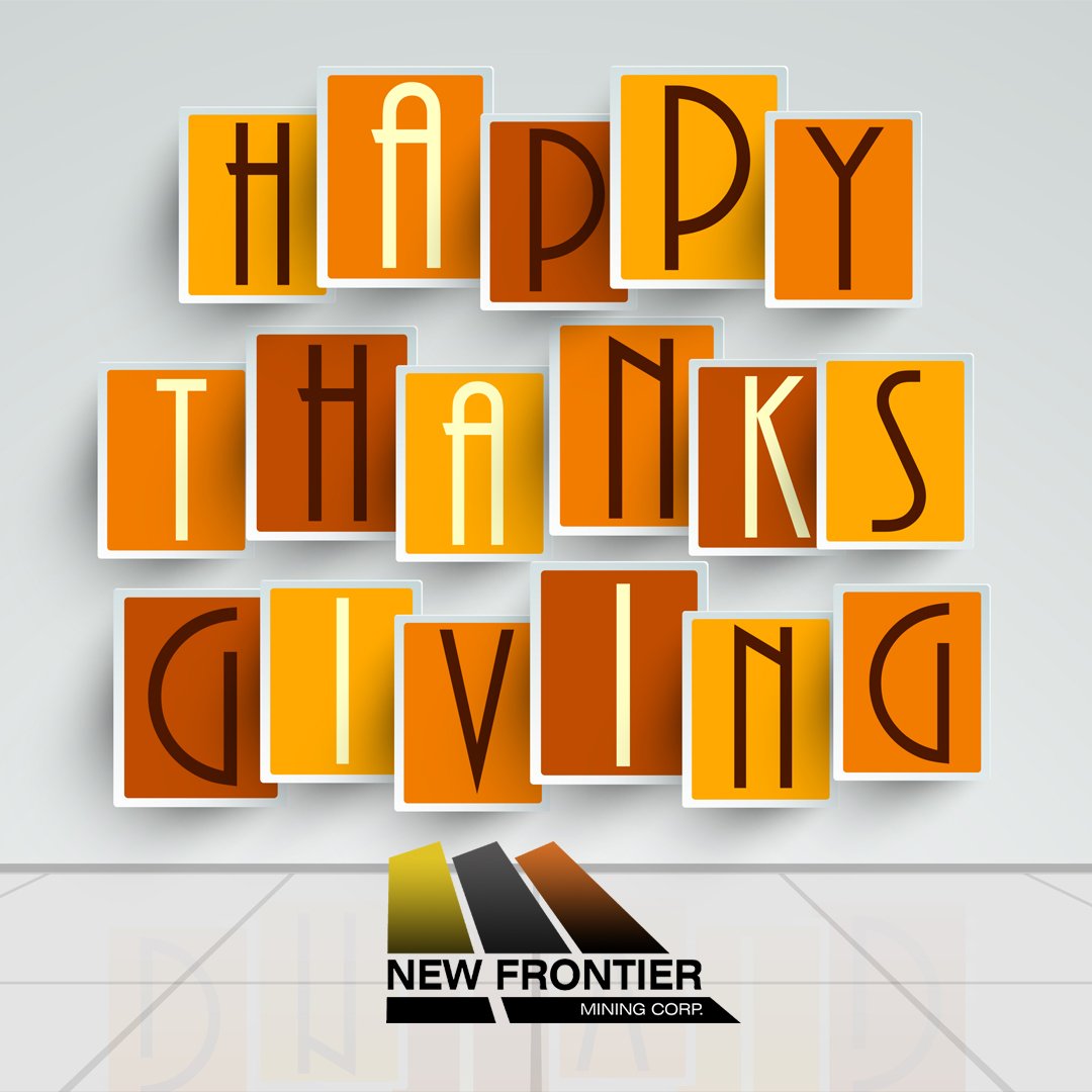 NFMining's tweet image. Happy Thanksgiving! We LOVE our Investors!
#mining #Thanksgiving @NFMining