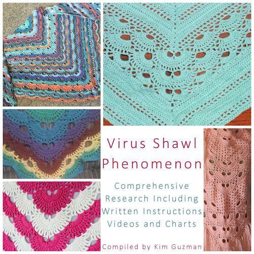 Virus Shawl Pattern Chart