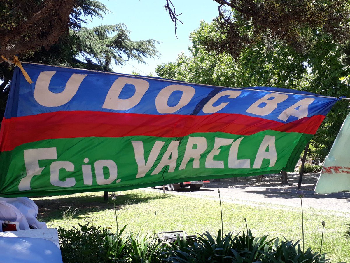UdocbaVarela's tweet photo. Día de protesta! Actividad distrital #VarelaPresente https://t.co/zuw1WSajvD