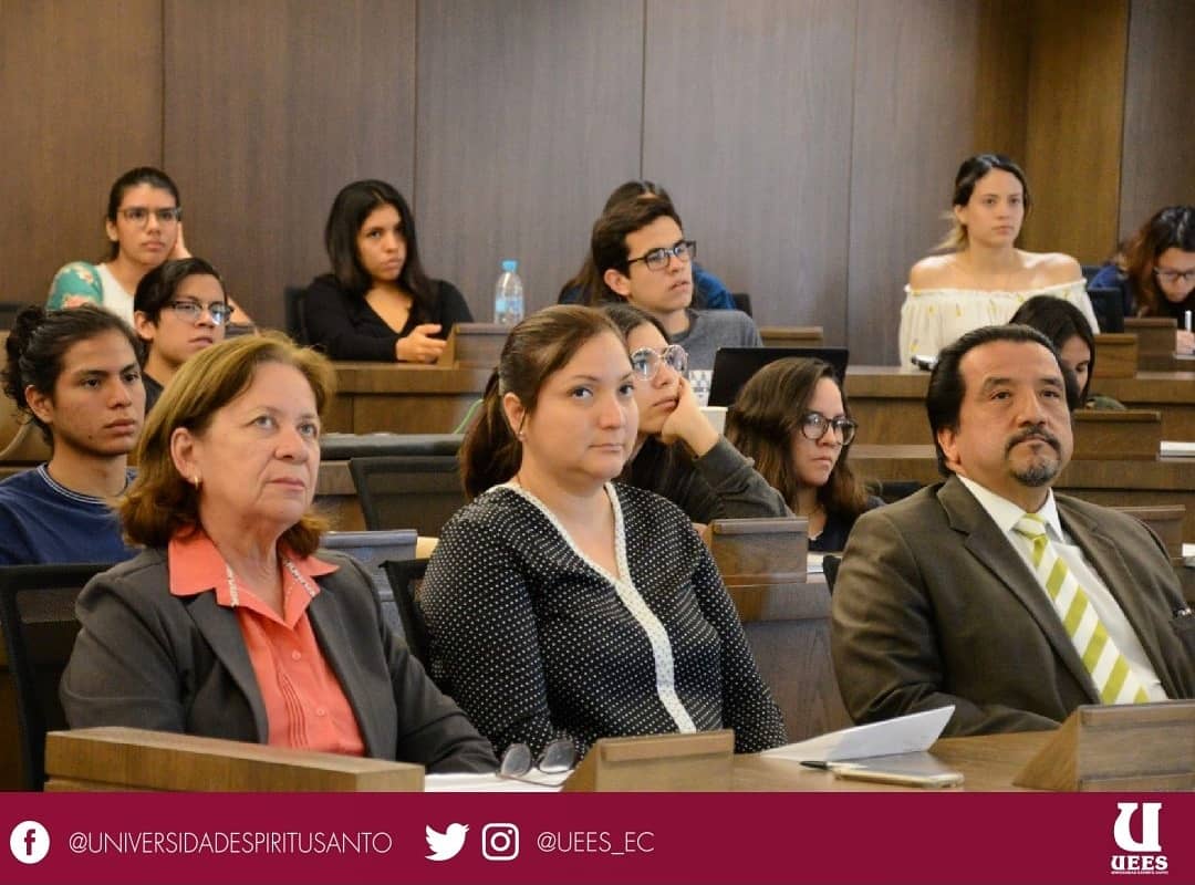 uees_ec's tweet photo. #EventoUEES | La Facultad de @uees_turismo lideró la Conferencia ➡️ Nuevas Tendencias en el eje de la sostenibilidad #LiveLikealocal junto al destacado expositor español, Dr. Claudio Milano. ¡Muchas gracias a todos por su participación constante! 👏 #SomosTurismoUEES https://t.co/Mku21OJCHV