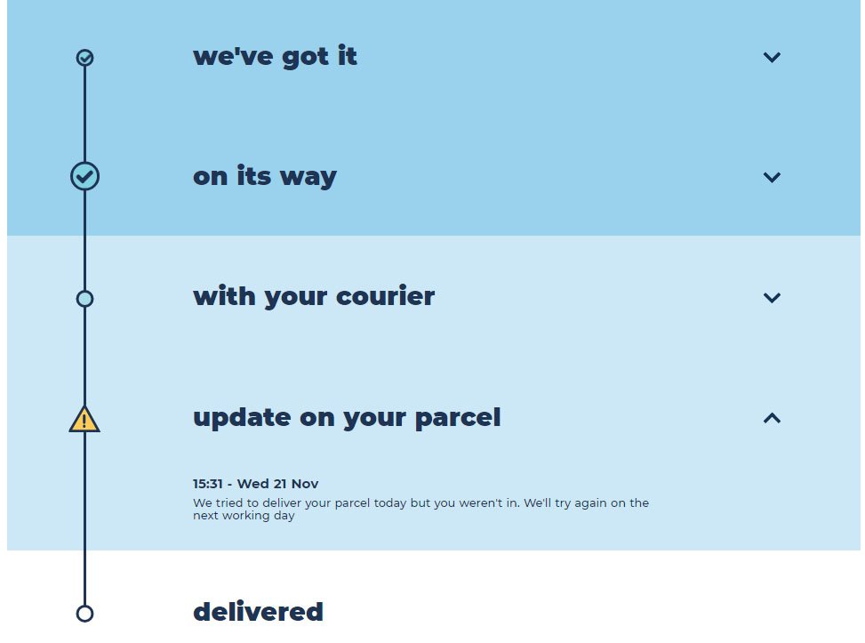 jcat00uk's tweet photo. can i ask that @boxcouk change couriers from @Hermesparcels for next day deliveries My parcel was on route between 2-4,their tracker says they tried at 3.30 which they didnt(i have cams)online support says the parcel was to big for their vehicle,im pretty sure im being lied to https://t.co/DBLJDqmBNb