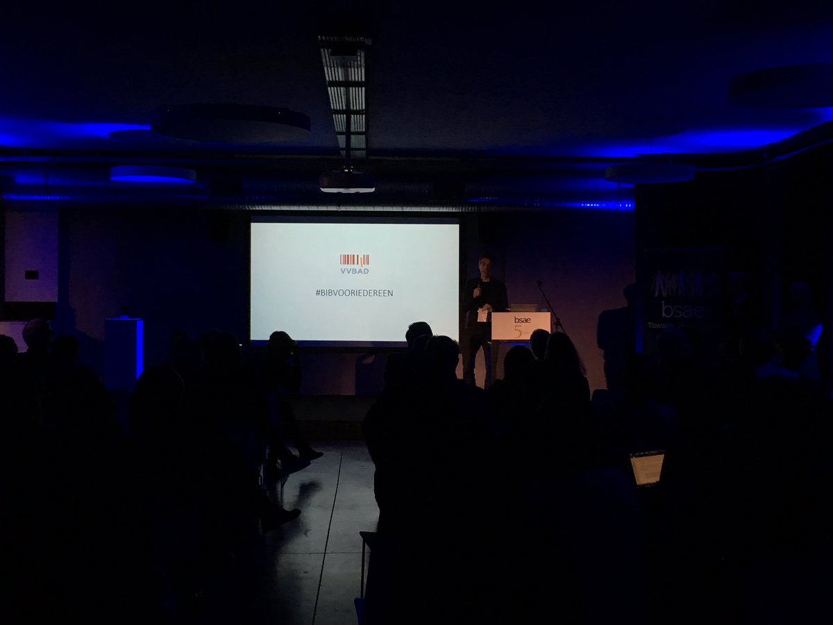 BSAE_be's tweet photo. Voorstelling 3 genomineerde cases eerste BSAE awards. #bsae18 #herita #vvbad #APB Spannend! Ledenorganisaties maken het verschil. https://t.co/uz1oRysQ3K