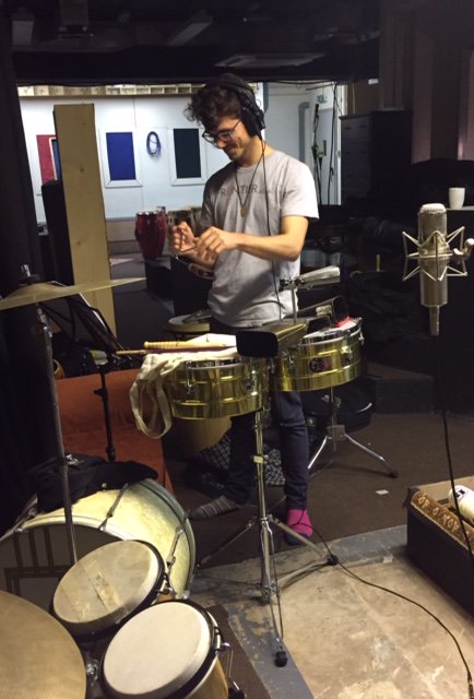 Tristan Butler was a joy to record. He did drums, congas, timbales, and numerous other cuban percussion on the forthcoming Leigh Gracie helmed LP. This LP just HAS to be released on vinyl. Keep your eyes out.