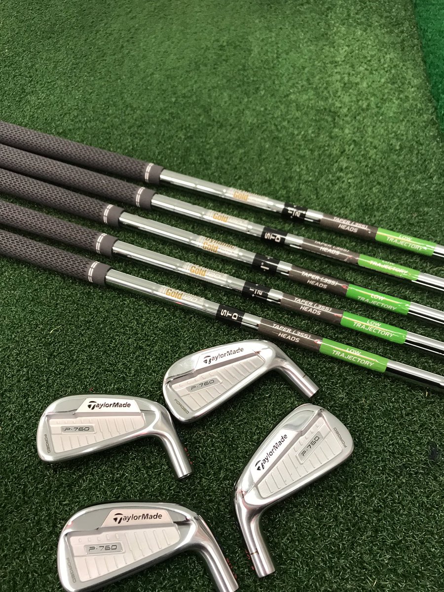 AG_Hendon's tweet photo. P760’s from @TaylorMadeTour now in our fitting bay.  Come and see us for your fitting to take advantage of our #Blackfriday deal to get 10% off all clubs including these 😍 https://t.co/y8zQwWJh2h