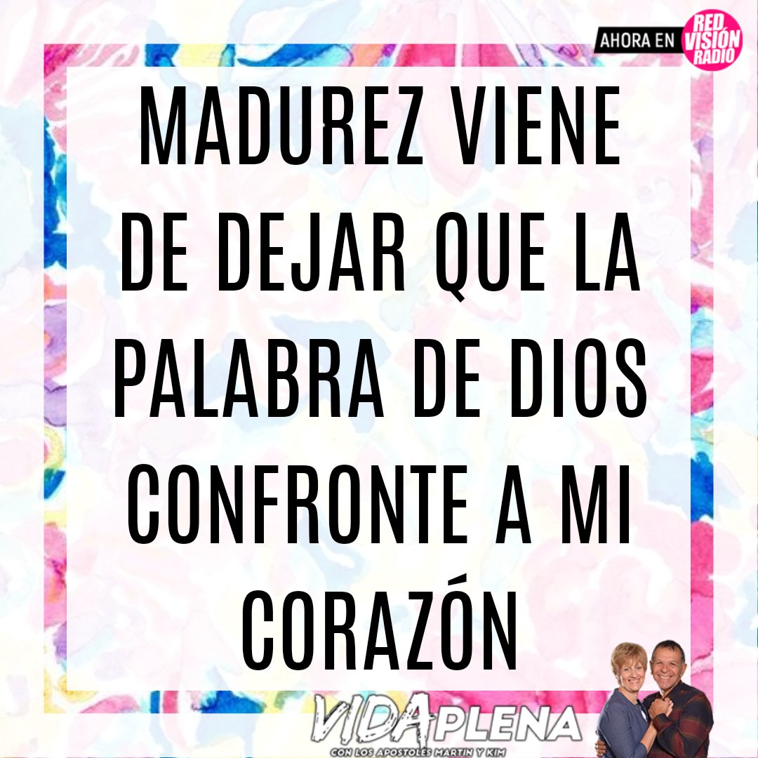 ¡No te pierdas Vida Plena ahora en redvisionradio.com!