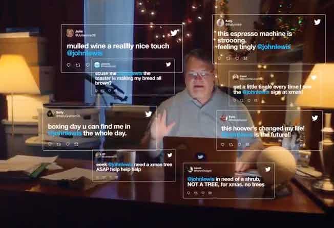 Econsultancy's tweet image. Twitter’s ‘John Lewis’ Christmas ad reaches new levels of meta. By @rainbowbex. goo.gl/gYThuU #NotARetailStore