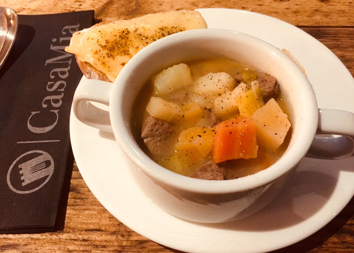 CasaCaerphilly's tweet photo. Lamb Cawl on our lunch menu #keepingitwelsh #Caerphilly #local #Caerphilly cheese https://t.co/hQGRCGI2Wd