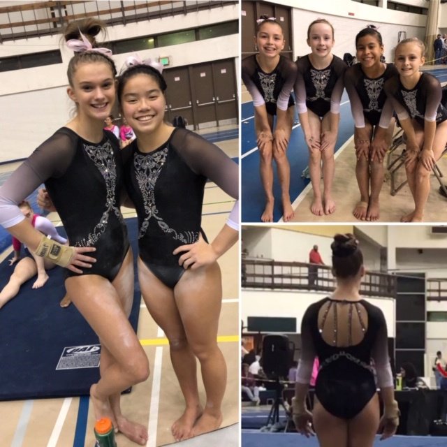 Ozoneleos's tweet photo. These young ladies from Rebounders Gymnastics in Maryland certainly stand out in style in these incredible OZONE leos! #ozoneleos #gorgeous #coolbacks https://t.co/crZquEhwug