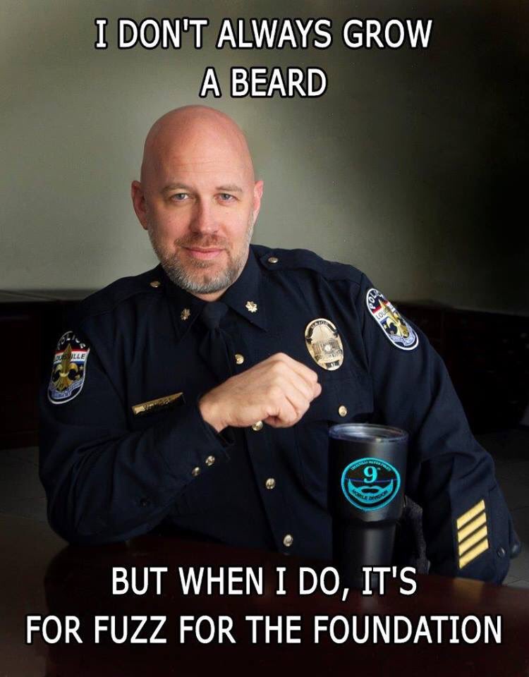 LMPD's tweet photo. #FuzzForTheFoundation #LMPD https://t.co/51do5mPvxz