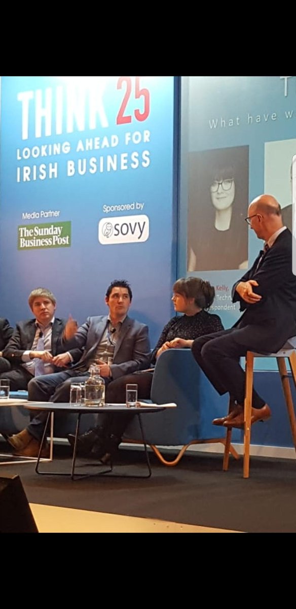 Our GM <a href="/ChrisPayeJobsie/">Christopher Paye Jobs.ie</a> on stage at #ISMEThink25 discussing the changing nature of the jobs market today! <a href="/isme_ie/">ISME</a>