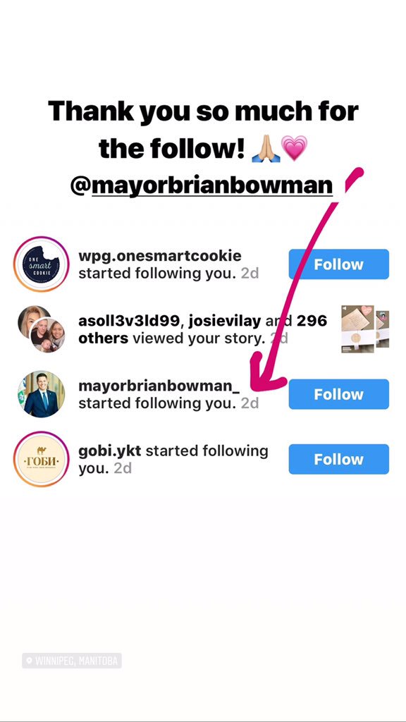 vilaifoodstudio's tweet photo. @Mayor_Bowman hello Mr.Bowman!
I wanted to share you this! I felt special for a second! 😢this was on my Instagram acct! Is this your acct? https://t.co/AJVAkbDdpN