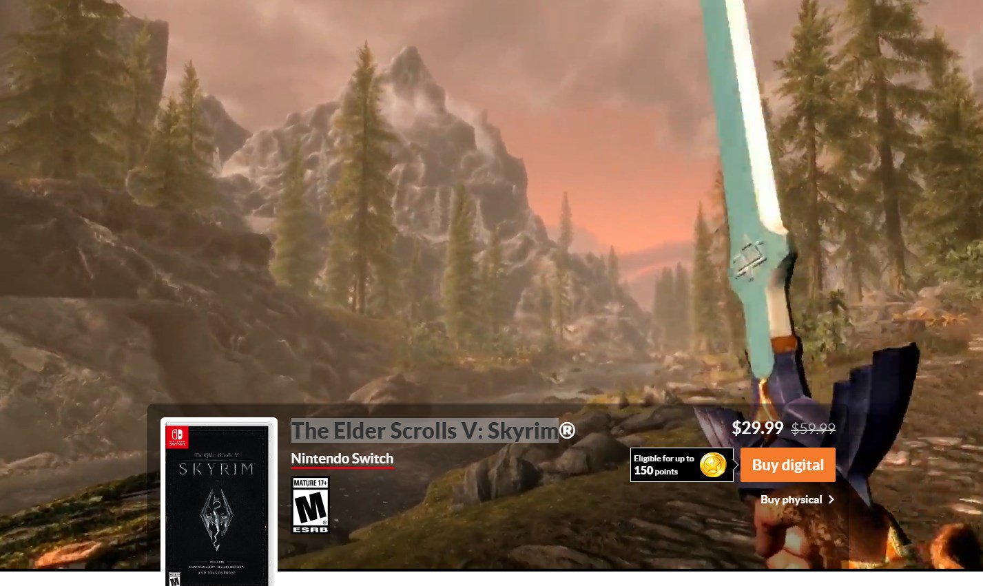 Skyrim eshop deals