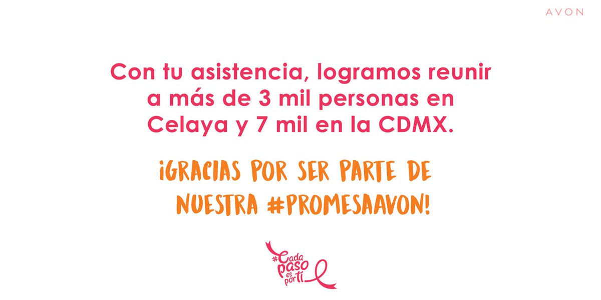 Promesa Avon Contra el Cáncer de Mama tweet media