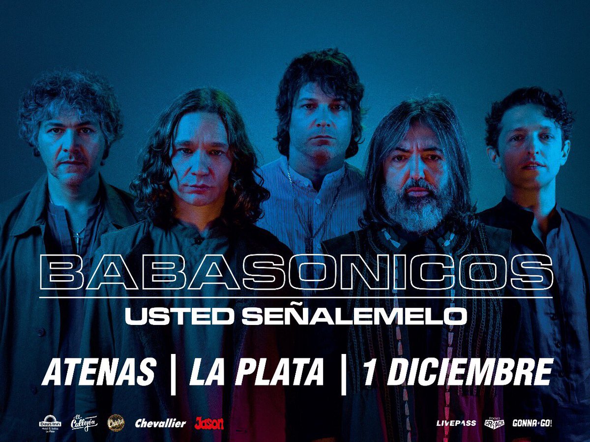babasonicos's tweet photo. ¡Babasonicos en La Plata!
1 de diciembre - Estadio Atenas
Junto a @udsenalemelo  
https://t.co/wLiIeEEdFE
#Babasonicos #Discutible https://t.co/1pFHOEUBPi