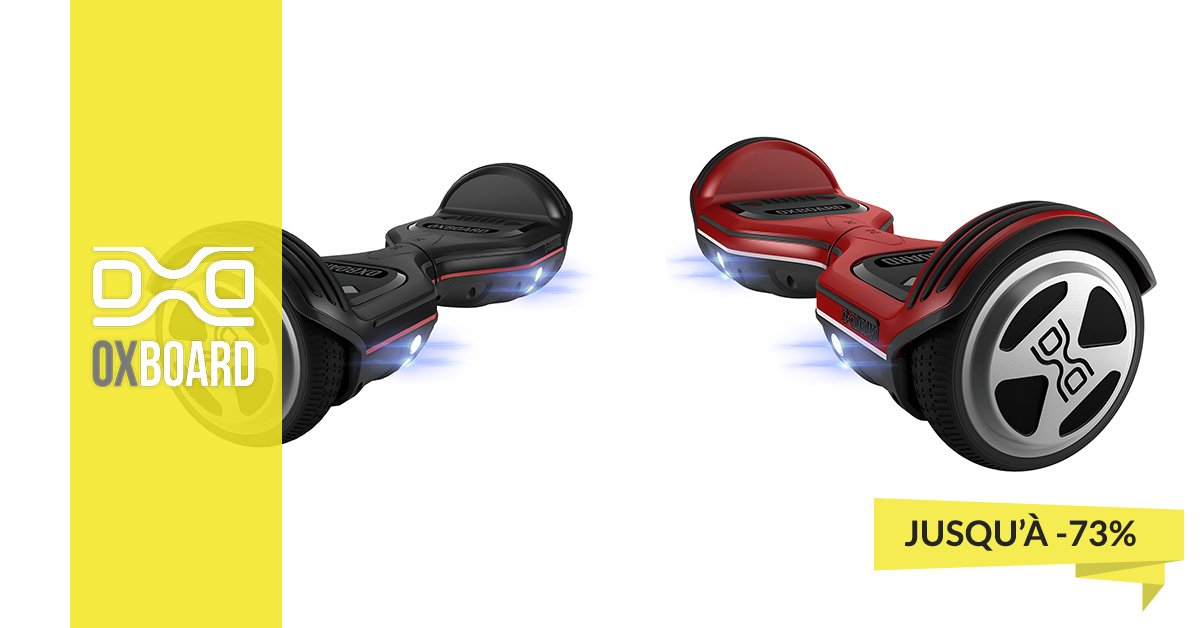 gamingprivecom's tweet photo. Pour la #BlackWeek, https://t.co/lqJXg2Mkf9 propose des hoverboard #Oxboard à -73% ! Rouge ou noir, à vous de voir, mais faites vite car il n'y en a plus beaucoup ! #BlackFridayWeek #BlackFriday #GAMINGPRIVE #VentePrivée #IdeeCadeau #TEAMG1 https://t.co/BNZXZGufsq