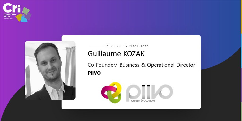SHOP_ASSO_FR's tweet photo. Pitch de Guillaume Kozak @PiivoSoftware - L’in-store publishing simplifié au Concours de PITCH #CRI2018 https://t.co/y8bqSwQzQB