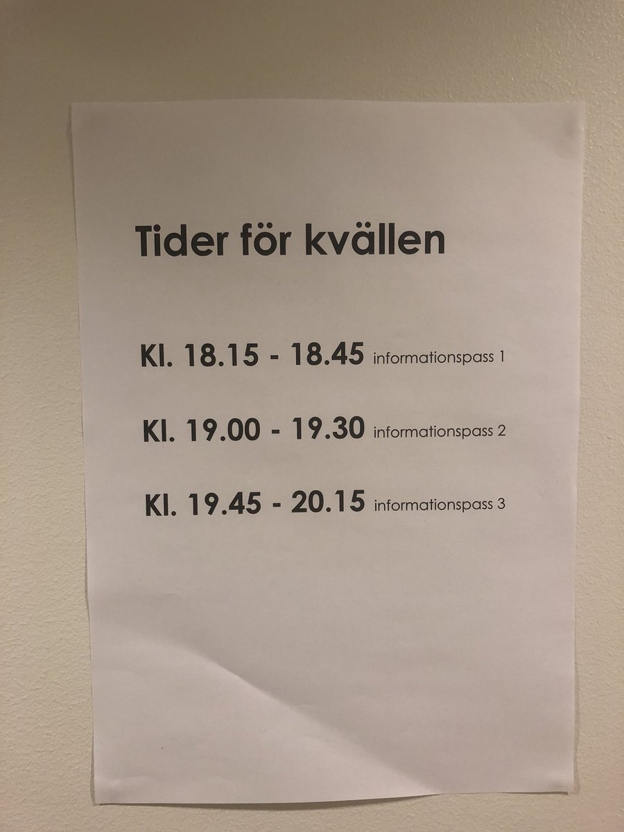 samhallsprogram's tweet photo. Fullt på kvällens första pass! Se till att komma på de andra som är kl 19.00 och 19.45 om ni vill höra mer om samhällsprogrammet! #SABroman https://t.co/IdfPoI3uYy