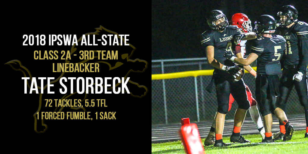 ClearLakeFB's tweet photo. Tate Storbeck
2018 @iasportswriters All-State
Class 2A - 3rd Team
Linebacker
#HuntEverything https://t.co/XSBmnR4DJJ