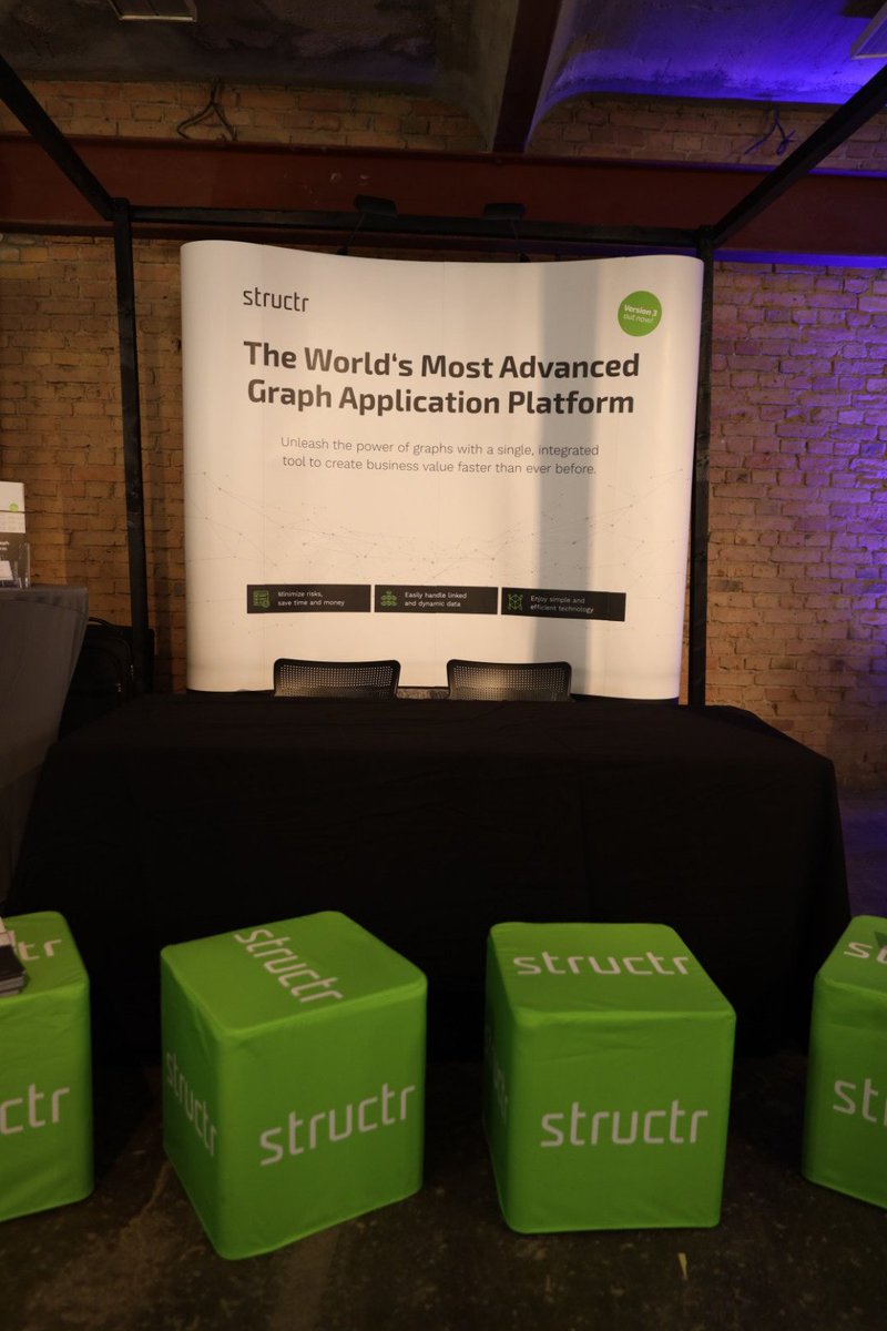 structr's tweet image. All set and ready for #DN18. #Structr