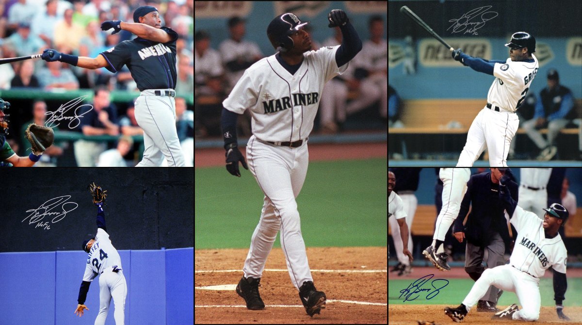 Happy birthday to Ken Griffey Jr. Today is definitely a backwards hat kind of day. 